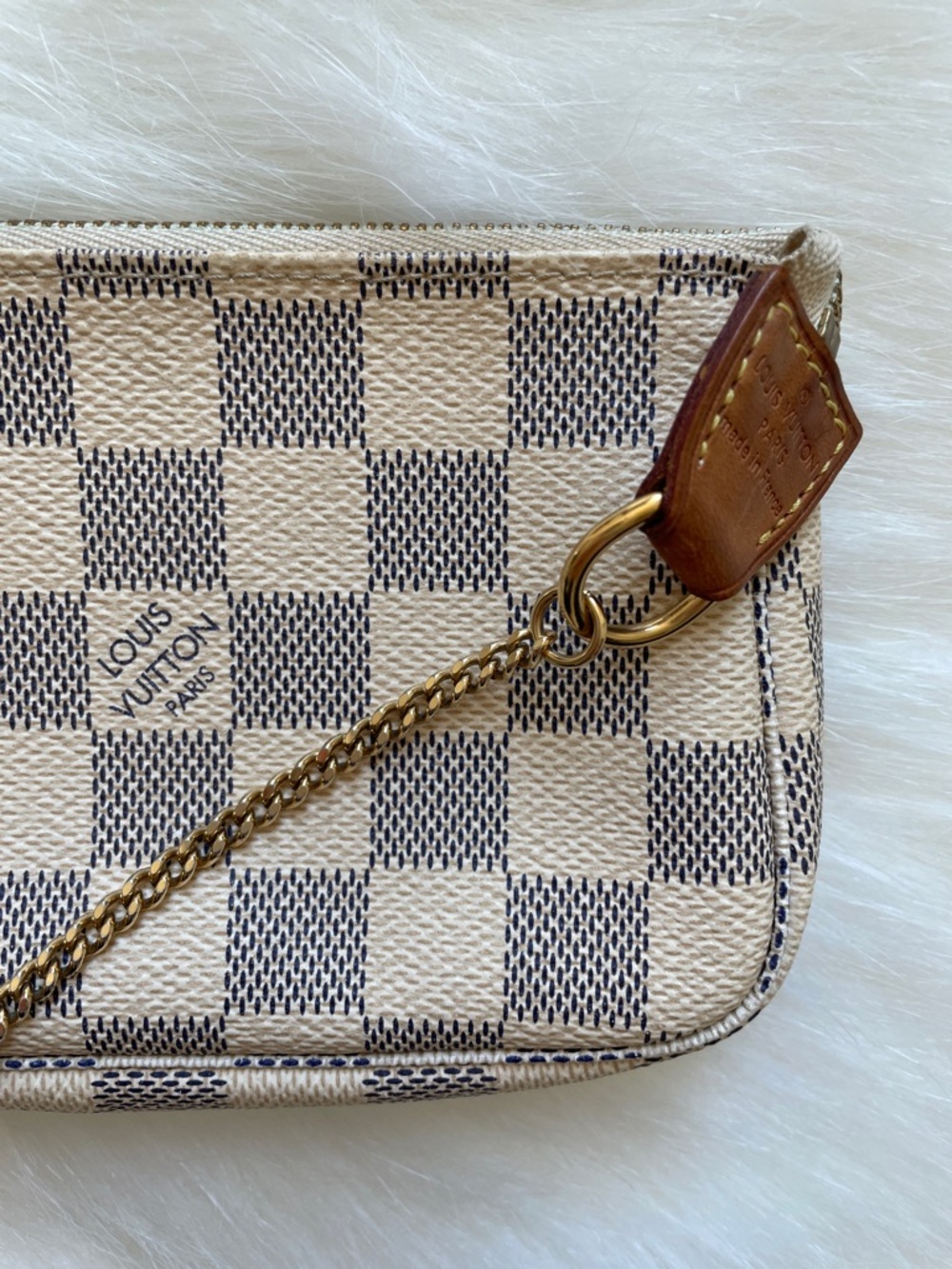 Louis Vuitton Damier Azur Pochette (SF2134)